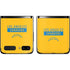 NFL Los Angeles Chargers Yellow Performance Series Galaxy Z Flip Skin