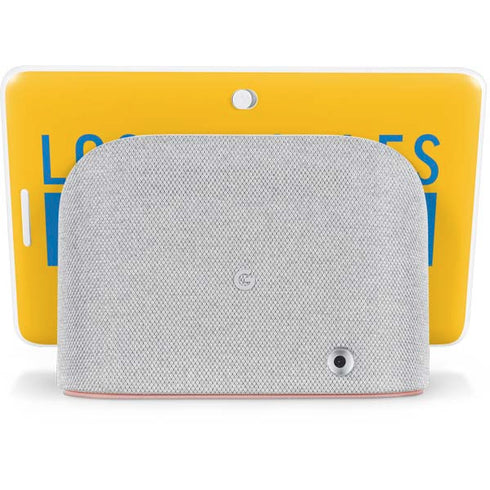 NFL Los Angeles Chargers Yellow Performance Series Google Home Hub Skin