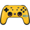 NFL Los Angeles Chargers Yellow Performance Series Google Stadia Controller Skin
