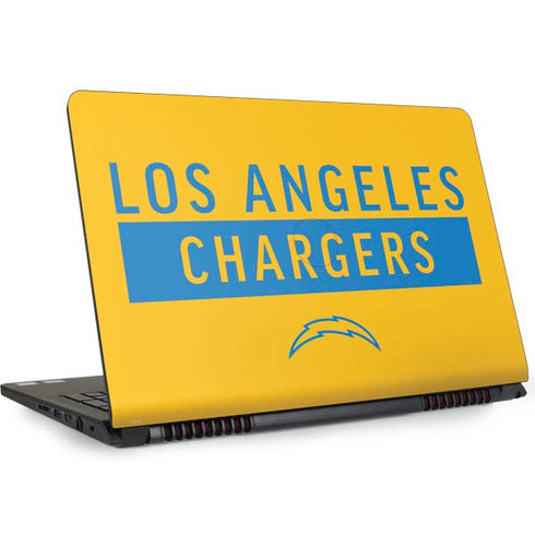 NFL Los Angeles Chargers Yellow Performance Series Dell Inspiron Skin