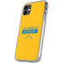 NFL Los Angeles Chargers Yellow Performance Series iPhone 11 Clear Case