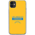 NFL Los Angeles Chargers Yellow Performance Series iPhone 11 Clear Case