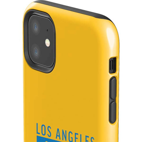 NFL Los Angeles Chargers Yellow Performance Series iPhone 11 Impact Case