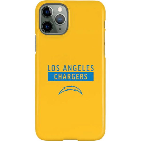 NFL Los Angeles Chargers Yellow Performance Series iPhone 11 Pro Lite Case