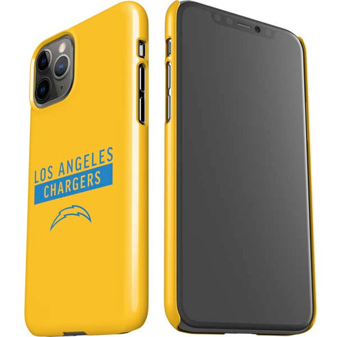 NFL Los Angeles Chargers Yellow Performance Series iPhone 11 Pro Lite Case