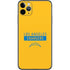 NFL Los Angeles Chargers Yellow Performance Series iPhone 11 Pro Max Skin