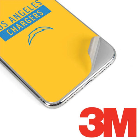 NFL Los Angeles Chargers Yellow Performance Series iPhone 11 Pro Max Skin