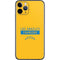 NFL Los Angeles Chargers Yellow Performance Series iPhone 11 Pro Skin