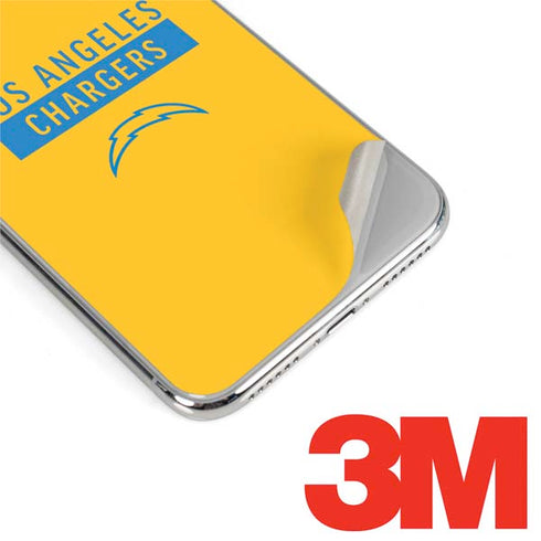 NFL Los Angeles Chargers Yellow Performance Series iPhone 11 Pro Skin