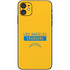 NFL Los Angeles Chargers Yellow Performance Series iPhone 11 Skin