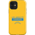 NFL Los Angeles Chargers Yellow Performance Series iPhone 12 Impact Case