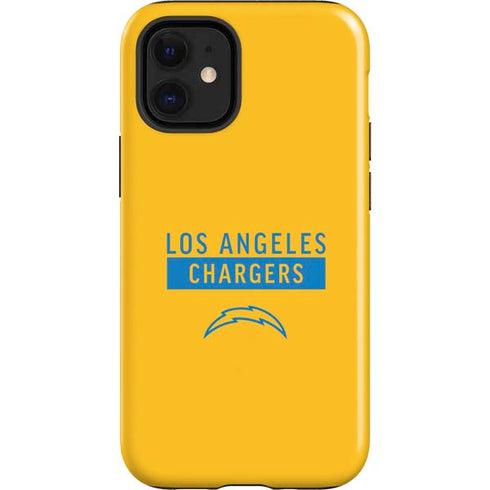 NFL Los Angeles Chargers Yellow Performance Series iPhone 12 Mini Impact Case