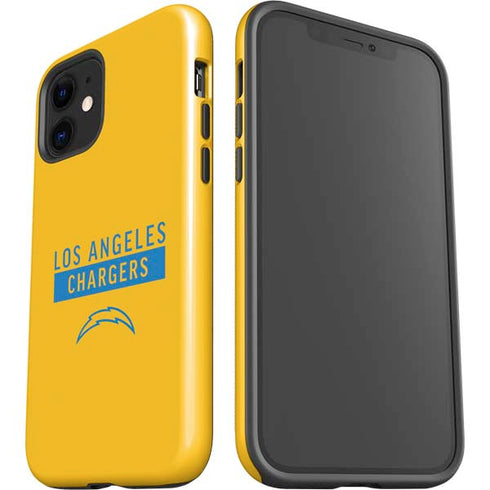NFL Los Angeles Chargers Yellow Performance Series iPhone 12 Mini Impact Case