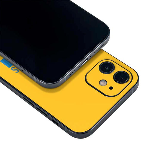 NFL Los Angeles Chargers Yellow Performance Series iPhone 12 Mini Skin
