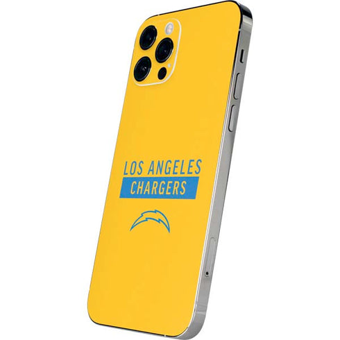 NFL Los Angeles Chargers Yellow Performance Series iPhone 12 Pro Skin