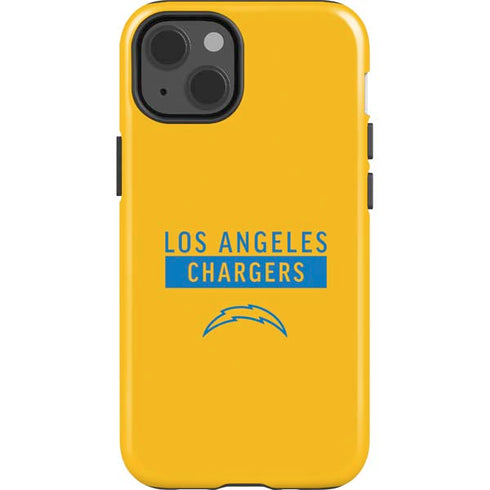 NFL Los Angeles Chargers Yellow Performance Series iPhone 13 Impact Case