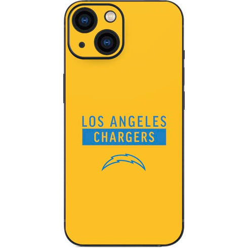 NFL Los Angeles Chargers Yellow Performance Series iPhone 13 Mini Skin