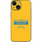 NFL Los Angeles Chargers Yellow Performance Series iPhone 13 Mini Skin