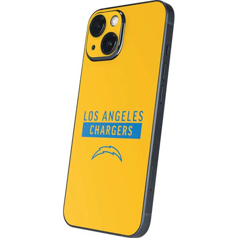 NFL Los Angeles Chargers Yellow Performance Series iPhone 13 Mini Skin