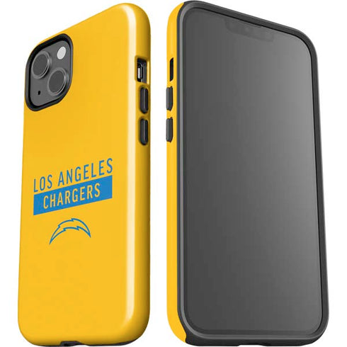 NFL Los Angeles Chargers Yellow Performance Series iPhone 15 Impact Case
