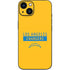 NFL Los Angeles Chargers Yellow Performance Series iPhone 14 Plus Skin