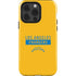 NFL Los Angeles Chargers Yellow Performance Series iPhone 15 Pro Impact Case