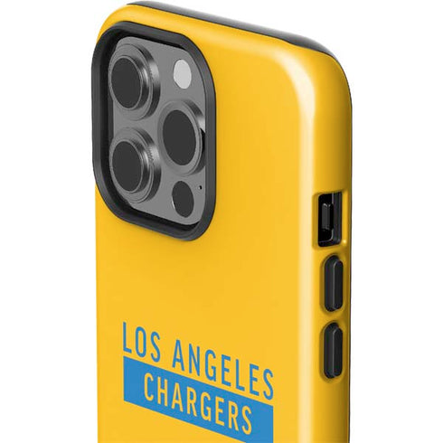 NFL Los Angeles Chargers Yellow Performance Series iPhone 14 Pro Impact Case