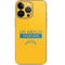 NFL Los Angeles Chargers Yellow Performance Series iPhone 14 Pro Skin