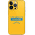 NFL Los Angeles Chargers Yellow Performance Series iPhone 14 Pro Skin
