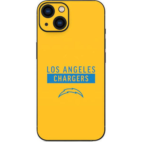 NFL Los Angeles Chargers Yellow Performance Series iPhone 14 Skin