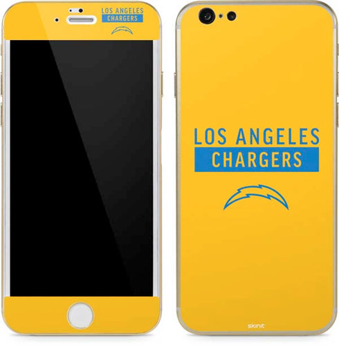 NFL Los Angeles Chargers Yellow Performance Series iPhone 6/6s Skin