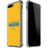 NFL Los Angeles Chargers Yellow Performance Series iPhone 7/8 Plus Clear Case
