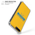 NFL Los Angeles Chargers Yellow Performance Series iPhone 7/8 Plus Clear Case