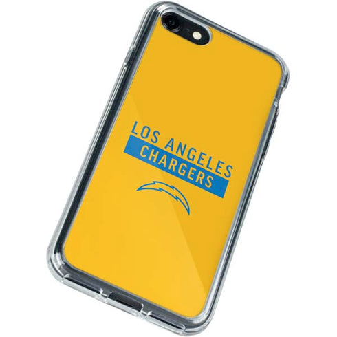 NFL Los Angeles Chargers Yellow Performance Series iPhone SE (2nd & 3rd Gen) Clear Case