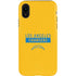 NFL Los Angeles Chargers Yellow Performance Series iPhone XR Pro Case