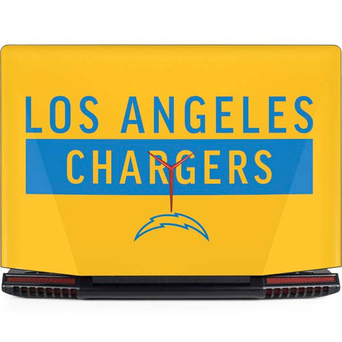 NFL Los Angeles Chargers Yellow Performance Series Legion Y720 Skin