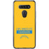 NFL Los Angeles Chargers Yellow Performance Series LG K51/Q51 Clear Case