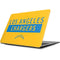 NFL Los Angeles Chargers Yellow Performance Series Apple MacBook Skin
