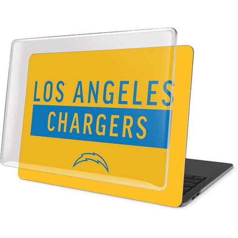 NFL Los Angeles Chargers Yellow Performance Series MacBook Pro 16in (2019-20) Case plus Skin
