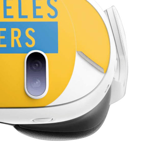 NFL Los Angeles Chargers Yellow Performance Series Meta Quest 3 Skin