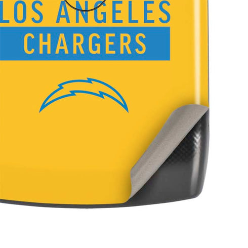 NFL Los Angeles Chargers Yellow Performance Series Motorola RAZR Skin