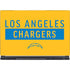 NFL Los Angeles Chargers Yellow Performance Series MSI GS65 Stealth Laptop Skin