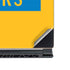 NFL Los Angeles Chargers Yellow Performance Series MSI GS65 Stealth Laptop Skin