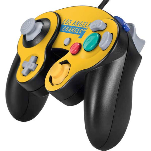 NFL Los Angeles Chargers Yellow Performance Series Nintendo GameCube Controller Skin