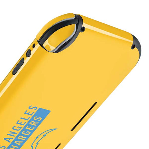 NFL Los Angeles Chargers Yellow Performance Series Nintendo Switch Lite Skin