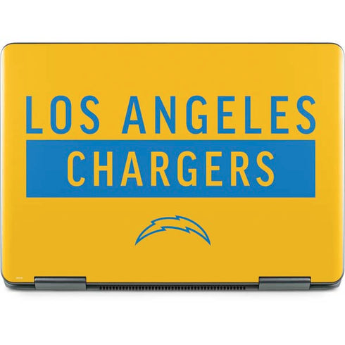 NFL Los Angeles Chargers Yellow Performance Series Notebook 9 Pro 13in (2017) Skin
