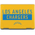 NFL Los Angeles Chargers Yellow Performance Series Notebook 9 Pro 13in (2017) Skin