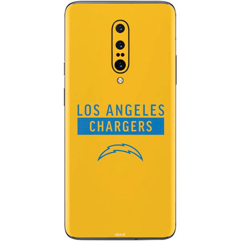 NFL Los Angeles Chargers Yellow Performance Series OnePlus 7 Pro Skin