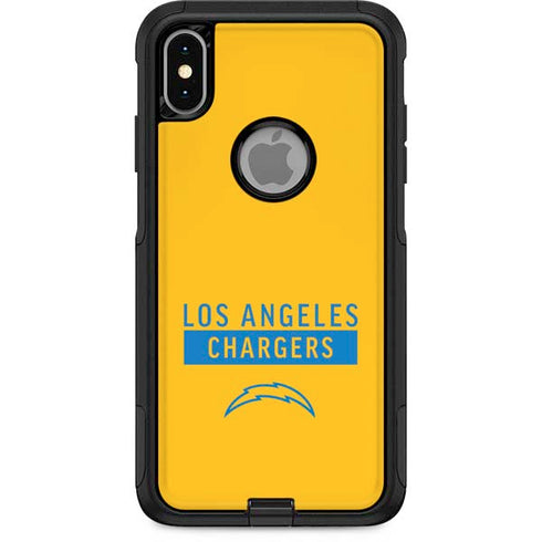 NFL Los Angeles Chargers Yellow Performance Series Otterbox Commuter iPhone Skin