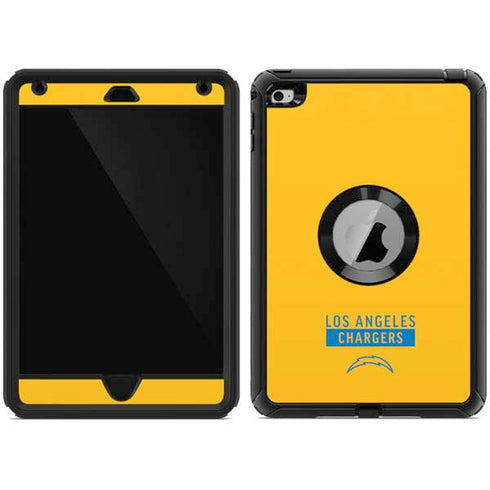 NFL Los Angeles Chargers Yellow Performance Series Otterbox Defender iPad Skin